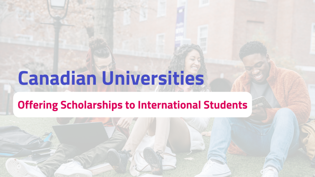 canadian universities offering scholarship