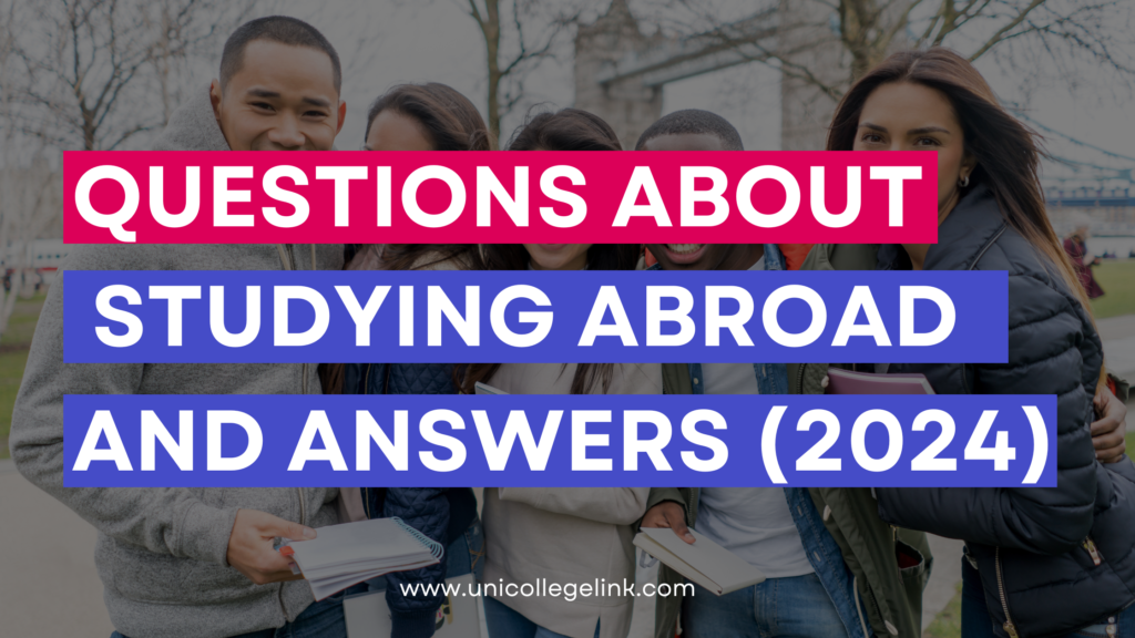 Questions About Studying Abroad