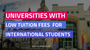 Universities with Low Tuition Fees for International Students in Europe